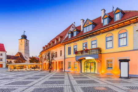 Büyük Meydan ve Sibiu Konsey Kulesi